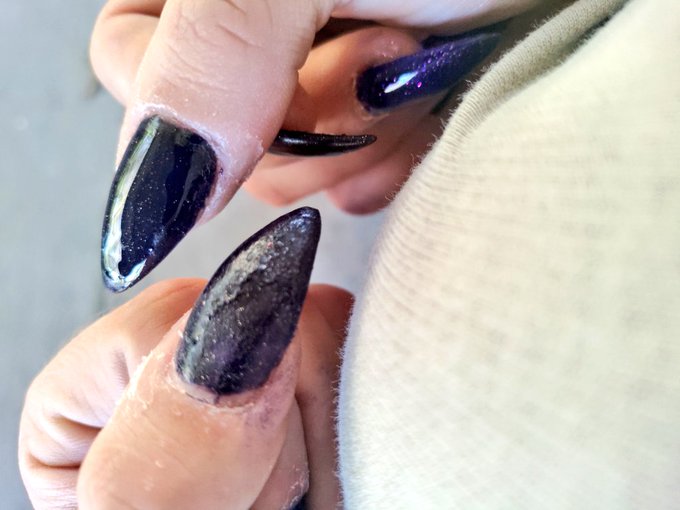A bitch is becoming irritated with the local salon.  Thank God I've got black nail polish at home.  This<a href="/tag/mopar"class="tags"><span>#mopar</span></a><a href="/tag/truckgirl"class="tags"><span>#truckgirl</span></a>