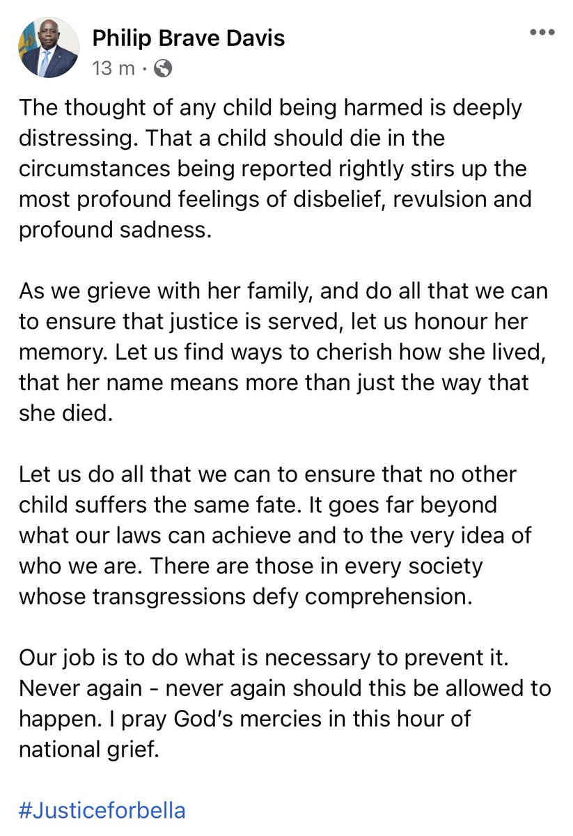 HonPhilipEDavis's tweet photo. #Justiceforbella https://t.co/qswQnf3tRJ