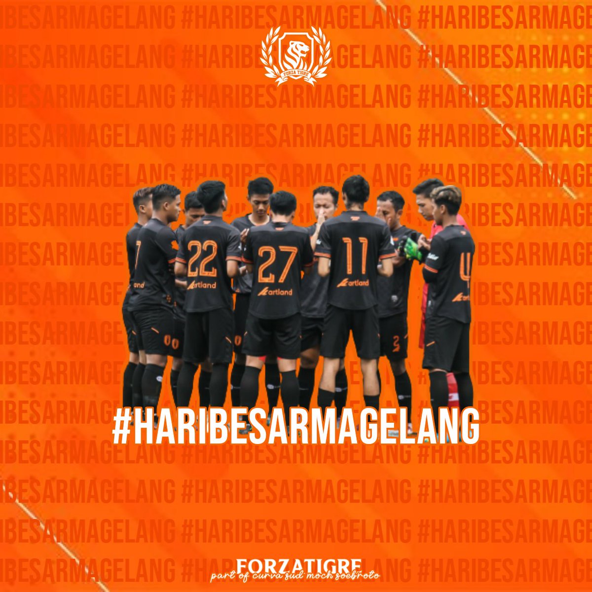 forzatigre19's tweet photo. TIGA POIN HARUS DIBAWA PULANG DARI TEMANGGUNG. COME ON BOYS!! @PPSM_MGL 
#HARIBESARMAGELANG #HARIBESARMAGELANG #HARIBESARMAGELANG #HARIBESARMAGELANG #HARIBESARMAGELANG
#HARIBESARMAGELANG #HARIBESARMAGELANG #HARIBESARMAGELANG #HARIBESARMAGELANG https://t.co/jCvxpAhXuh