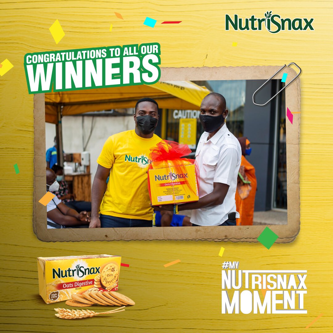 It’s a WIN WIN season!!! Well done to the third  batch of winners of the #MyNutrisnaxMoment campaign. Congrats to @datgirlcallnaa @baffourawuahjnr @kamzy_shots  @jasonjasonjason71