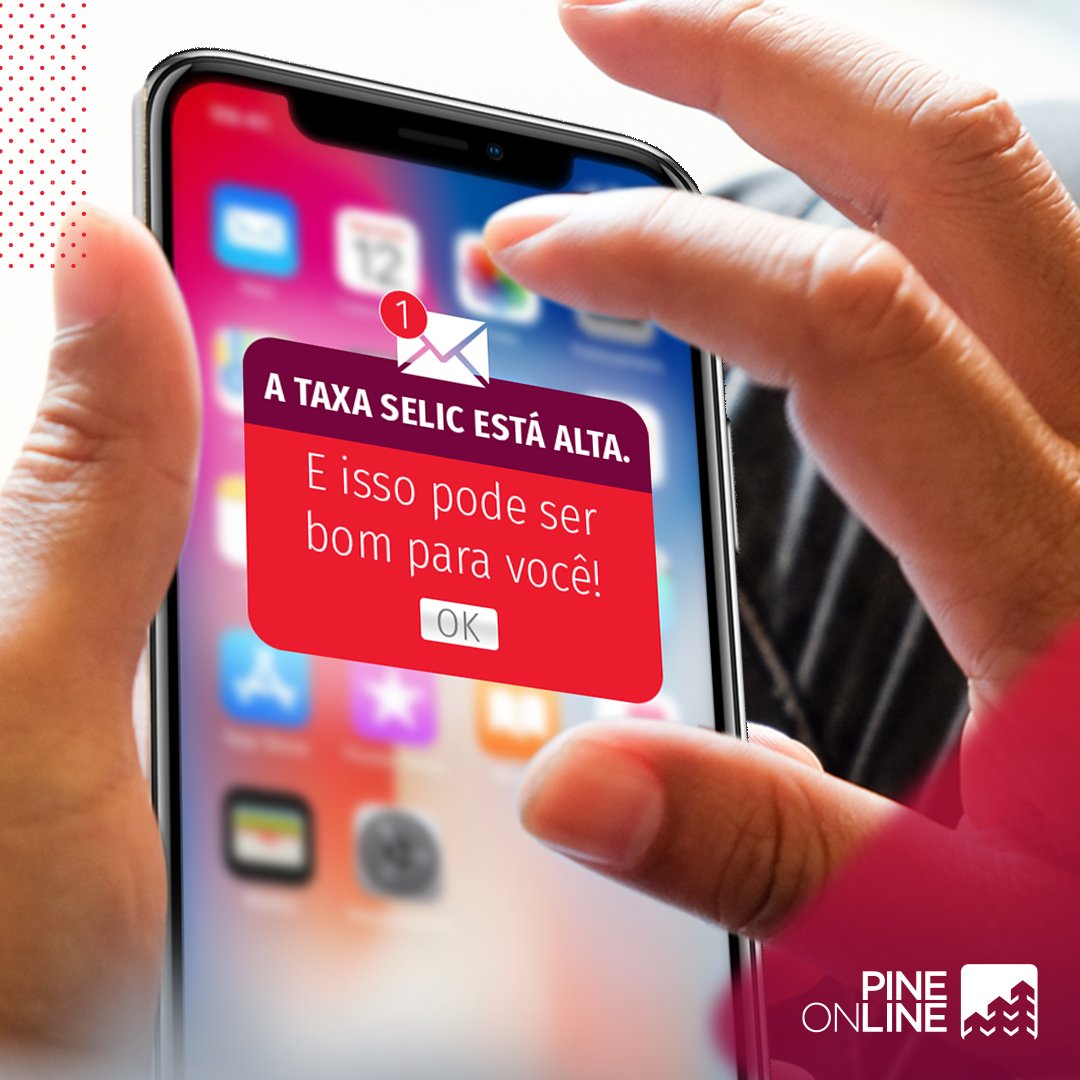 PineOnline_'s tweet photo. O Comitê de Política Monetária do Banco Central (Copom) aumentou a taxa Selic para 7,75% ao ano, 6º aumento consecutivo.

Com isso, investimentos em renda fixa, como os do Pine Online, estão ainda mais rentáveis.

Baixe o app e aproveite o momento.😉

https://t.co/3ZNh2gJw8l https://t.co/8ApdtZfSgO