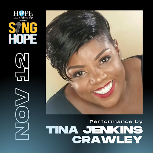 HOPEworldwide's tweet photo. Bold. Unapologetically impassioned. These words are mere descriptors for the spirited powerhouse vocalist that is Tina Jenkins Crawley Music.
Watch #SINGHOPE live on YouTube on 11/12 at 8PM EST! Learn more about Tina Jenkins Crawley here: https://t.co/BRB3IExwIG.
#SINGHOPE https://t.co/9aANvdmEZk