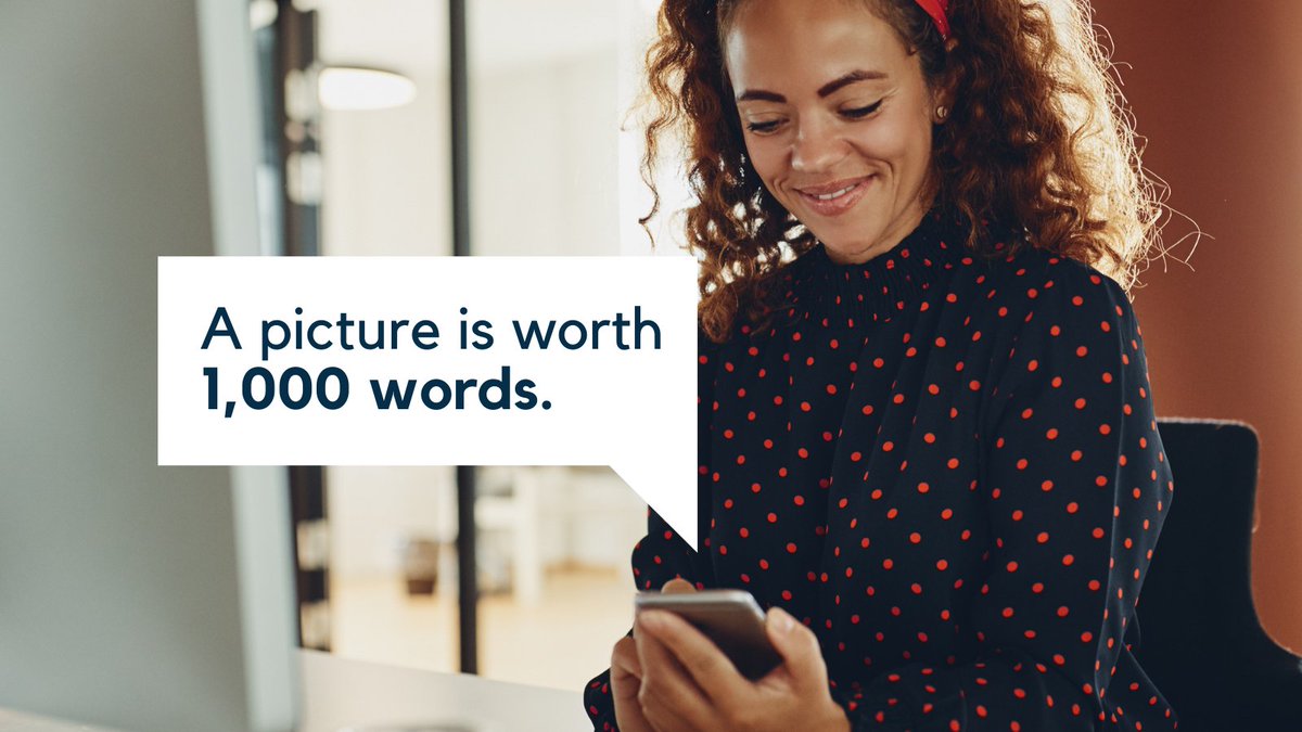 TheNativeMsg's tweet photo. A picture is worth 1,000 words. The same holds true for your marketing chatbot. https://t.co/qQVucYwkxc #nativeMsg #rcsmessaging https://t.co/EQYatoJ8B8