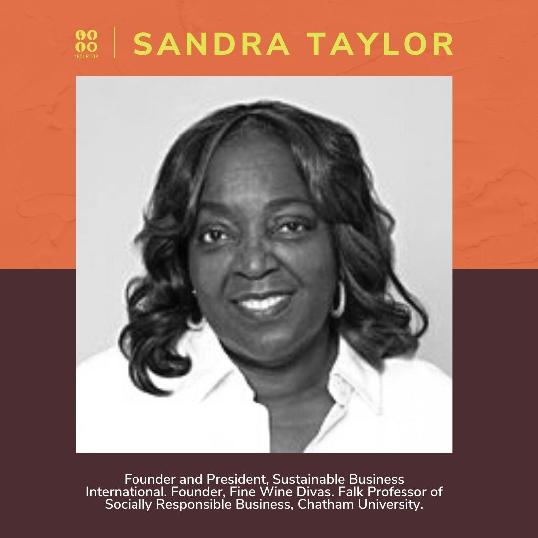 Sustainable Business International CEO @Saneliztaylor guides #wineindustry leaders through the choppy waters of #sustainable business, using her expertise to work toward a more resilient future for #wine. She brings that expertise to #TheFourTop this week. Link in bio!