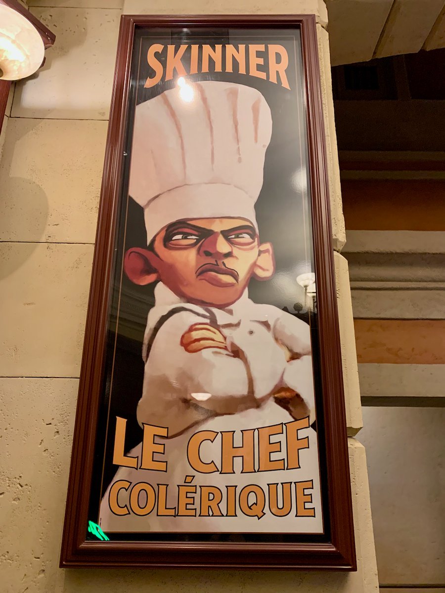 WDWEmptyNesters's tweet photo. Chef Skinner may be the only person not happy about Remy's Ratatouille Adventure. 
#WaltDisneyWorld #DisneyWorld #WDW #DisneyParks #Disney #DisneyTrip #DisneyFan #DisneyFun #Epcot #WorldShowcase #RemysRatatouilleAdventure #Pixar #ChefSkinner #Gusteaus #DisneyWorld50 #WDW50 https://t.co/kcSrNfMccL