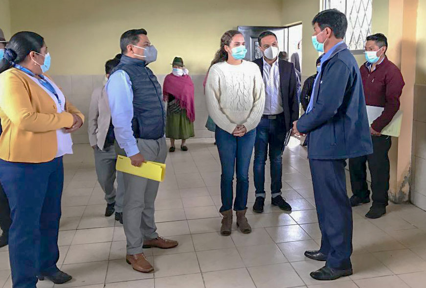 Educacion_Ec's tweet photo. AHORA | Ministra @mariabrownp recorre la Unidad Educativa Intercultural Bilingüe Dolores Cacuango, ubicada en la parroquia Cangahua, cantón Cayambe. El plantel será repotenciado con el objetivo de brindar un desarrollo integral a sus estudiantes.

#EncontrémonosPorLaEducación https://t.co/CekalwtXYC