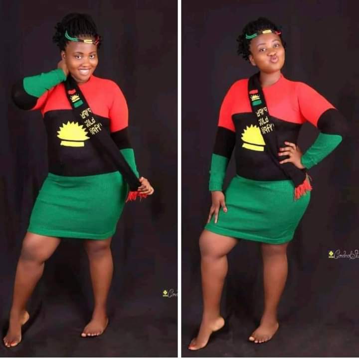 ifunanya_owo's tweet photo. Sad Day For Biafrans As Akwa Ibom Beautiful Lady, Idara, Who Celebrated Her Birthday in Biafra Themed Outfit Arrested in Enugu. Yet to be charge to court. https://t.co/qvGNRTx8Pq