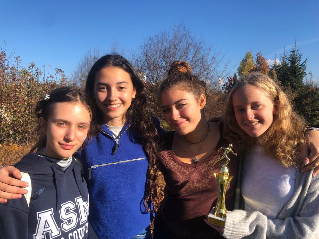 Day #2 <a href="/IntSchPrague/">International School of Prague Official</a> ESC CC. 2nd place #ASMVarsityGirlsCrossCountry just behind the hosts in the team race. #PantherPride #5km #2ndFastest #restless #GoPanthers