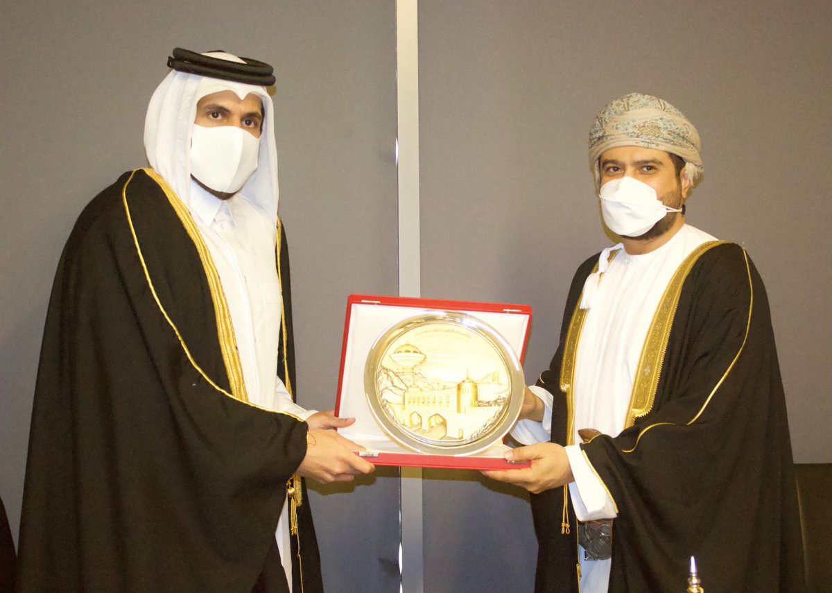 #اللواء| وزير التجارة والصناعة يلتقي وزير التجارة والصناعة وترويج الاستثمار بسلطنة عُمان الشقيقة على هامش مشاركته في أعمال المنتدى الخليجي السنوي لرواد الأعمال.