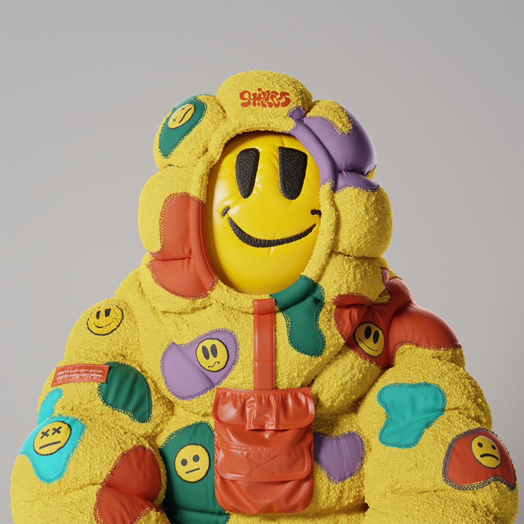 TheSmircs's tweet photo. Smircs© — One of the more naive smircs happily greets the foreign planet!🌏🛸🧿👁
#streetwear #graphicdesign #fashion #nft #nftart #typebeats #smircs #hypebeast #nftcollector #blockchain #nftdrop #newnft #fashionnft #eth #raredigitalart #nft_club #nftnews #nftartist https://t.co/olEmOelik6