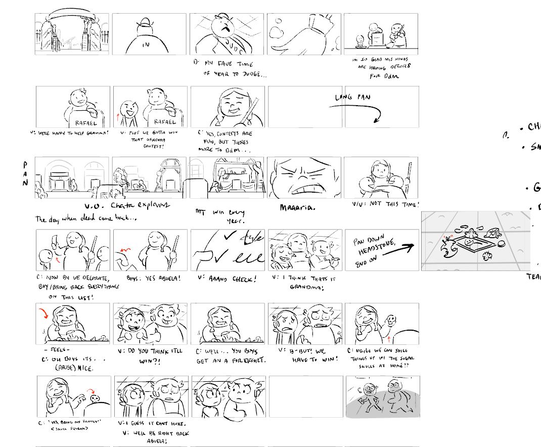 Oh yeah, more ofrendas! and Thumbnails! 