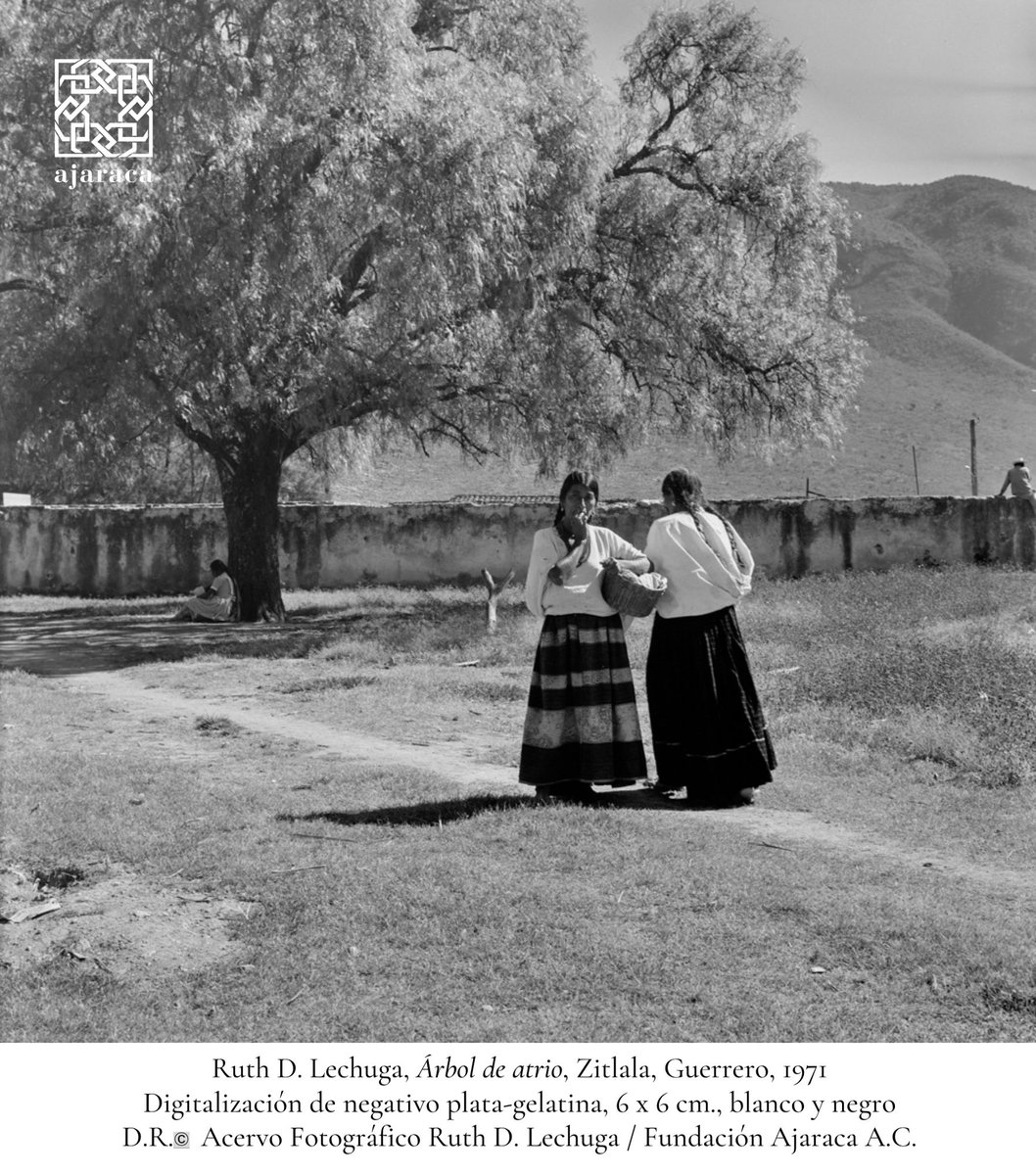 FPIMX's tweet photo. Dos mujeres en el atrio de una iglesia en Zitlala, Gro; una con tradicional falda acateca de franjas, antes de uso cotidiano y en la actualidad empleada en días de fiesta.

Acervo 📸 Ruth D. Lechuga en resguardo y cuidado de @FAjaraca 

https://t.co/20SnSatpnm https://t.co/pH8sSf1f4W