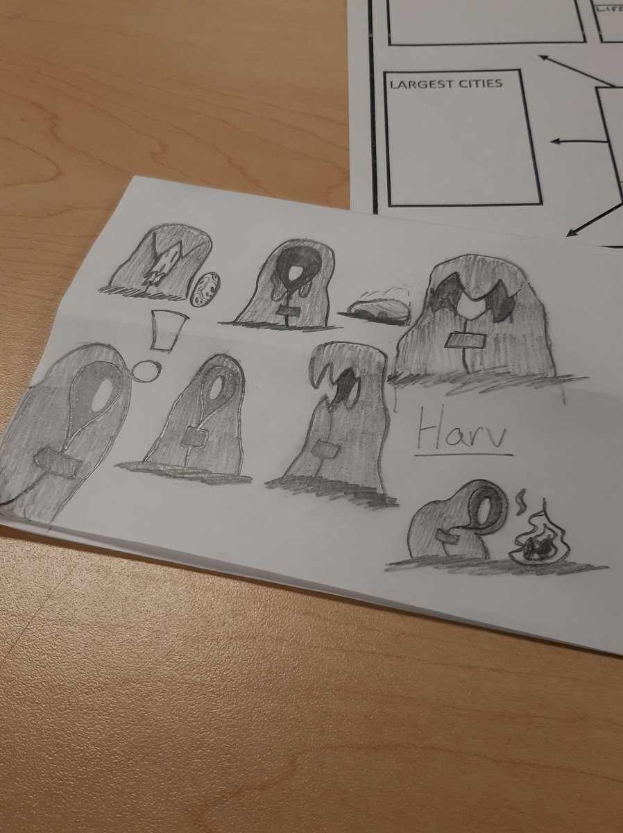 SunShinr13's tweet image. New Torrest character: Harv, he eats corpses to reduce them in the Torrest. Free food