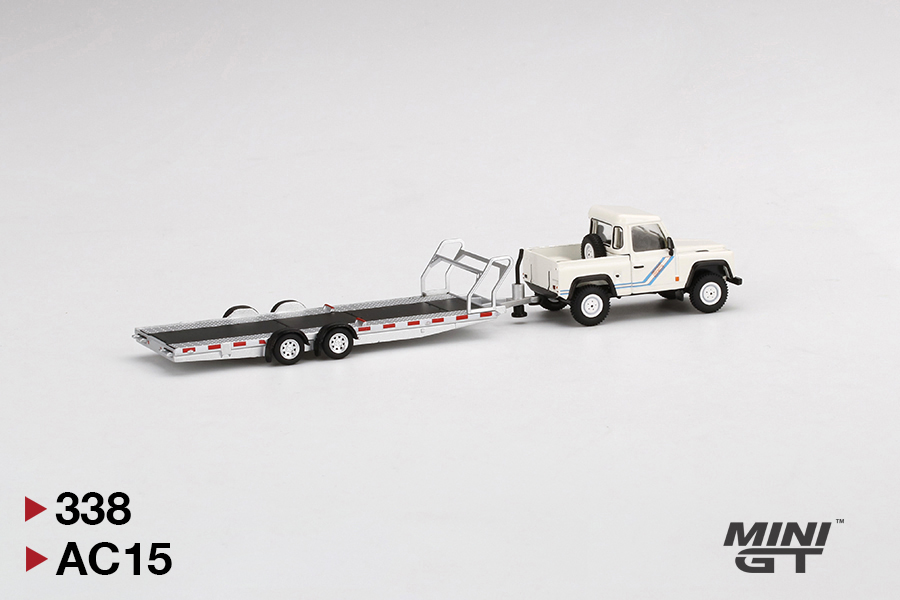 This is the way our car hauler trailer connected to the Land Rover