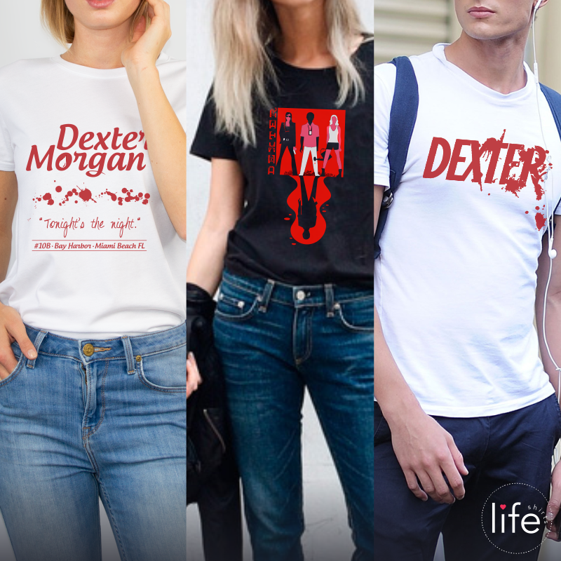 lifeshirts8's tweet photo. TONIGHT'S THE NIGHT! 💉🩸
Chegou o dia tão esperado pelos fãs: #DexterMorgan está de volta!
No Brasil, a nova temporada da série - Dexter: New Blood - estreia hoje, na Paramount+.

E aí, algum fã de Dexter por aqui?

#Dexter #NewBlood #camisetaspersonalizadas #camisetasdeseries https://t.co/KQgFep7m8S