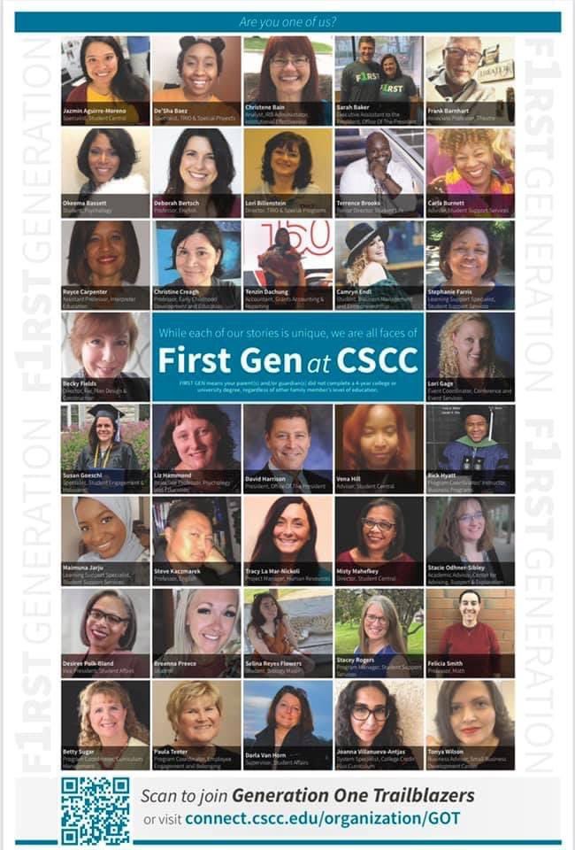 cscc_events's tweet photo. Happy First Generation Day!
#CStateCares #CStateProud #FirstGenerationCollegeGraduate https://t.co/8vZbtVcs6r