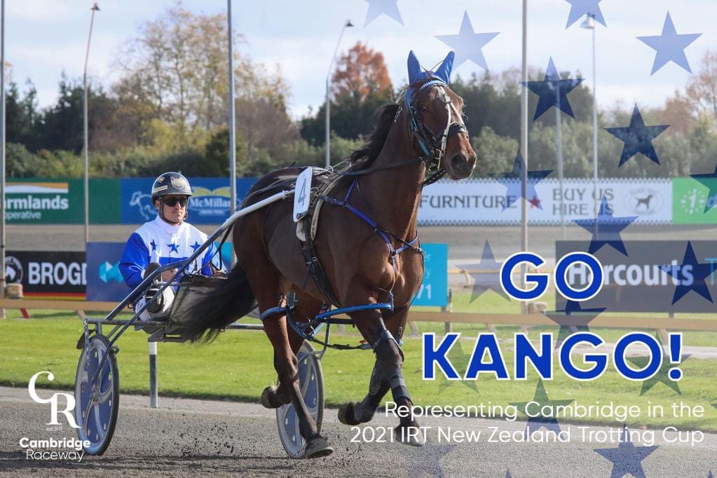 cambridgeracewy's tweet photo. 🔵🏆⚪️ Happy NZ Cup Day!

CR trainer @arnz1 has 4 runners: #Kango in the @FlyIRT NZ Trotting Cup plus #Taipo, #RoughAndReady &amp; #NewYorkMinute also in action.

AND @DHorsefeeds Cambridge Raceway Horse of the Year for 20/21 #SheReigns is in R1 for Rogerson Racing @dylanferguson96. https://t.co/mWj1OpvaW4