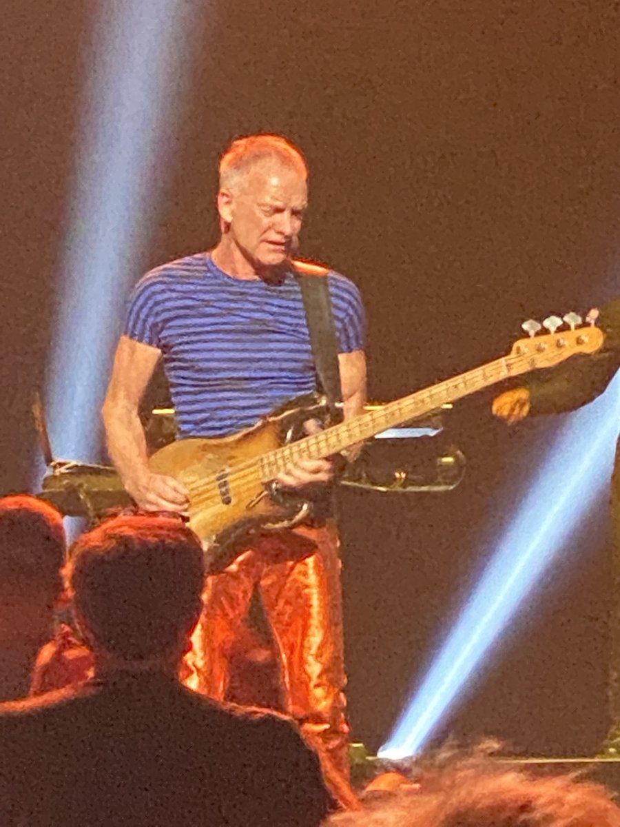 real_bill_gross's tweet photo. Had to go to Caesars Las Vegas this weekend with Amy, son Jeff and his wife to hear Sting perform live so I wouldn’t cause any neighborly disturbances! https://t.co/Nl7s48J7rQ