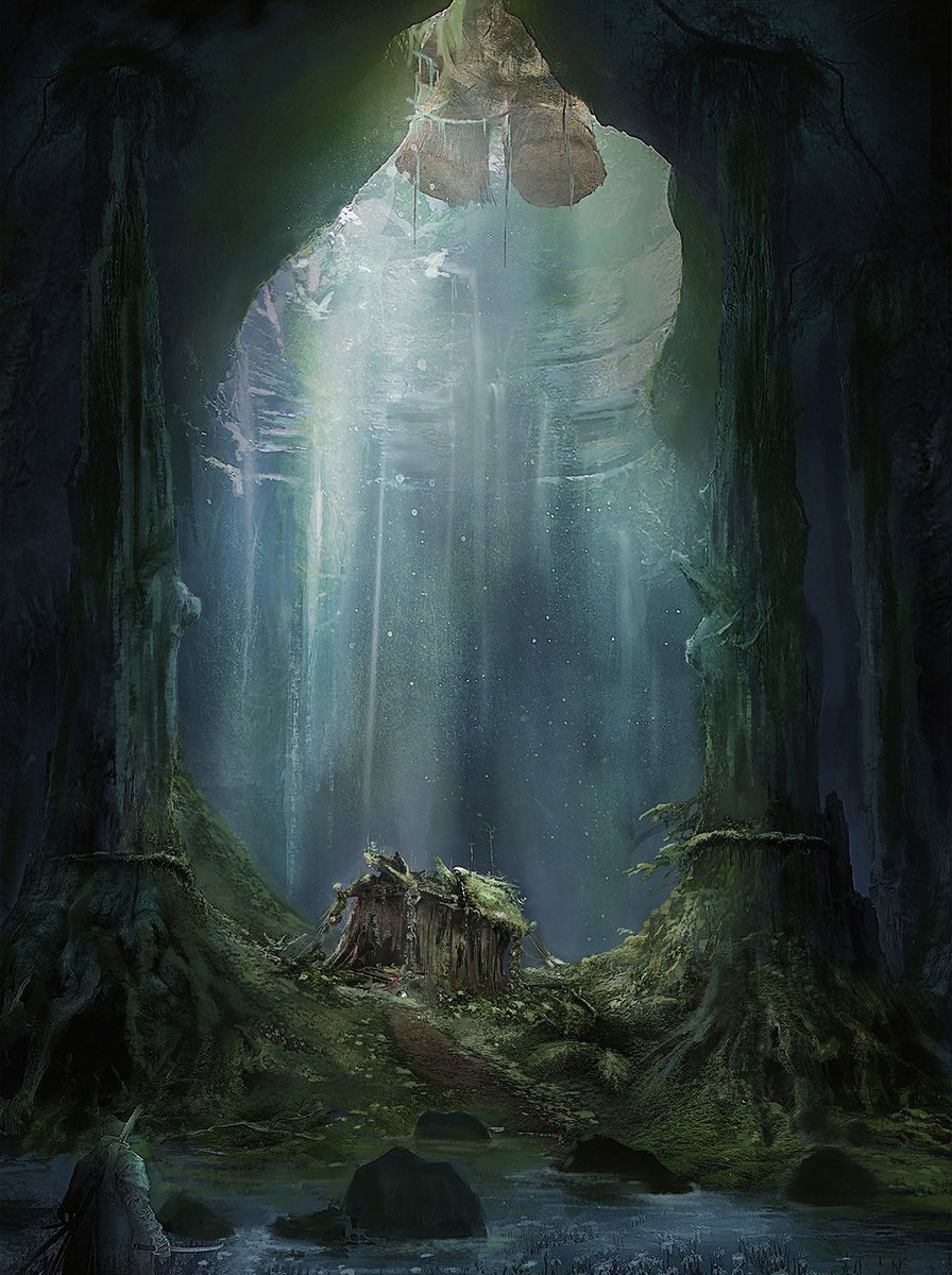 Wedding Cave concept art