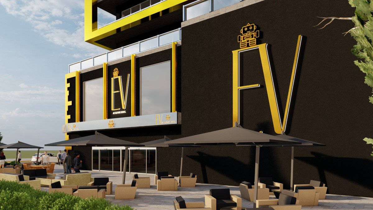KenEVHotel's tweet photo. Wondering what a #Crypto 🏨  looks like.

Well here you go. EV Hotel-Crypto and Tech hotel brand

#cryptocurrency #NFTs #NFT #technology #automation #IOT #Smart #hospitality #hotels #brand https://t.co/pDa6EWJBmC
