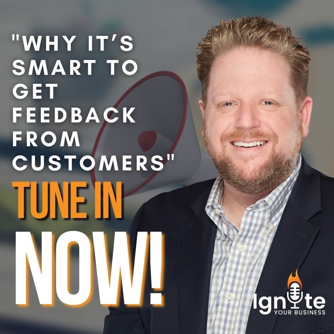 "Why It’s Smart To Get Feedback From Customers"  Listen to Josh’s answer to this audience question on your favorite podcast platform:  #Applepodcast, #Googlepodcast, #spotify, #amazon, #pandora, and more. Or, stream it right from our site at bit.ly/33cT7Dx!