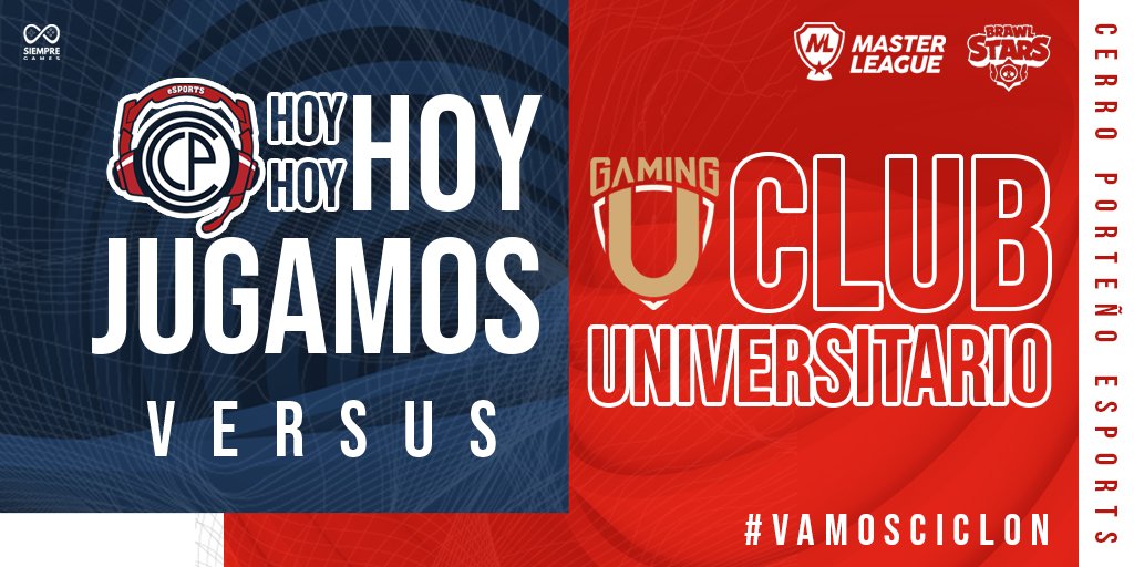 eSports_CCP's tweet photo. Hoy el ciclón🌪️, nuestro ciclón sale con todo el aguante en un partido importantísimo para nosotros en la @masterleaguela  🏆

No te lo pierdas hoy a las 21:00 Hrs por: https://t.co/4Dr65s7tuF

VAMOSCICLON🔵🔴 

#masterleague 
#vamosciclon 
#brawlstars 
#esports https://t.co/41WUoxpe81
