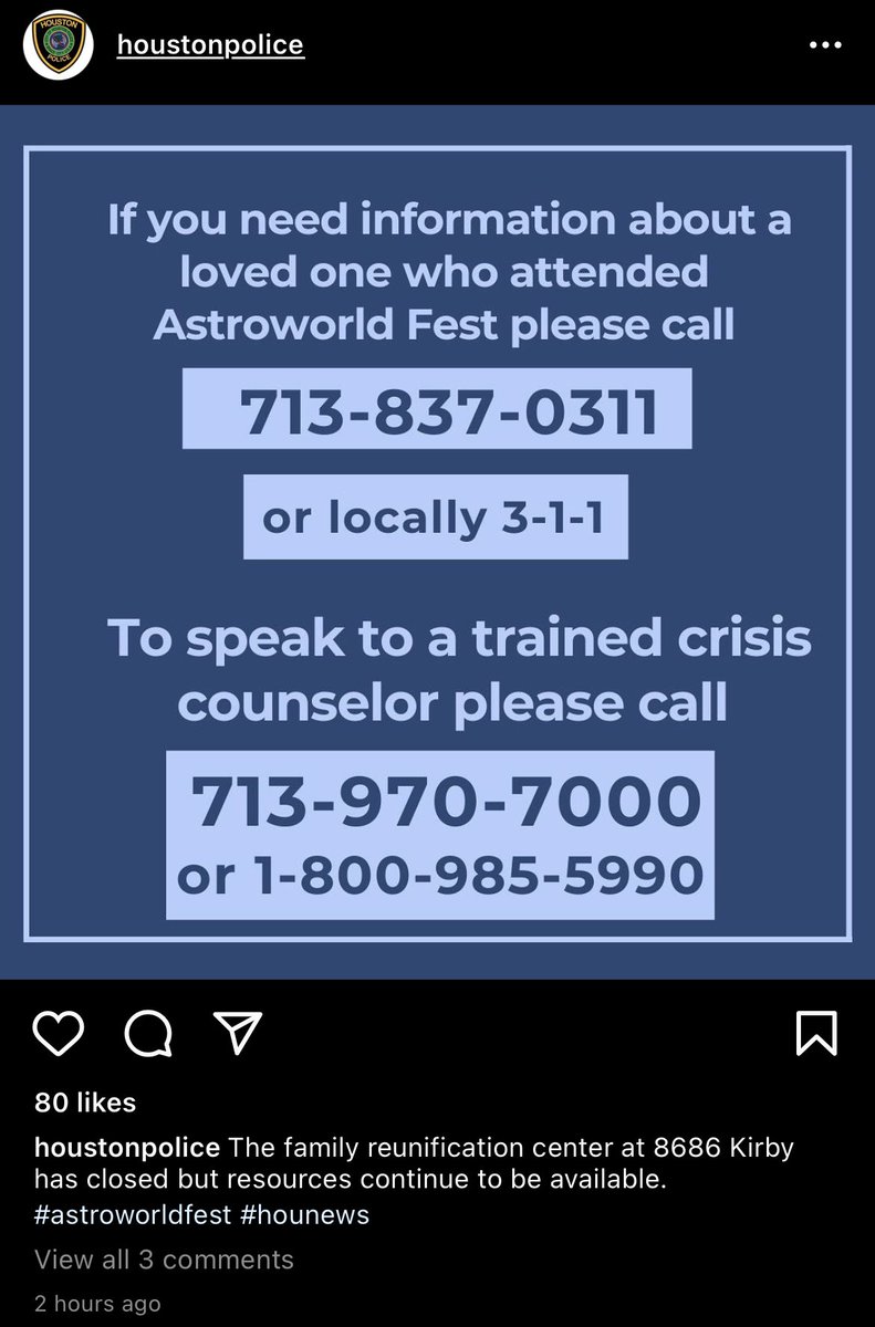 tellmeaboutet's tweet photo. Comment left on Houston police instagram acc 👏🏼👏🏼
#ASTROWORLDFest #TravisScott #hounews #troyfinner #travisscottconcert #travisscottritual #SatanicRitual #TravisScottISOVERPARTY https://t.co/IrdtTlXiFt