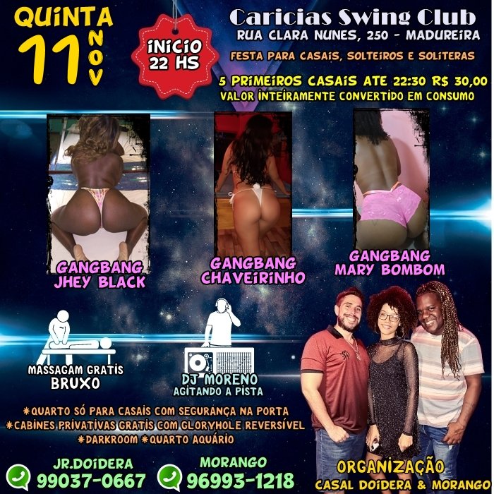 MorangoDoideir2's tweet photo. Quinta feira tem doideira party vs menage no carícias swing clube em Madureira vai perder? https://t.co/1LF8CGkQLV