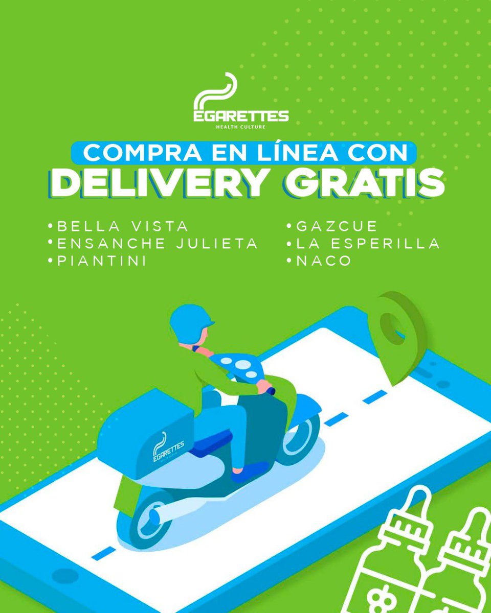 egarettesdr's tweet photo. Con lo complicado que esta el tráfico en nuestra ciudad, lo pensamos mucho antes de salir. 😥

Ordena y recibe tu pedido a domicilio sin costo adicional dentro de las siguientes zonas al comprar por la pagina web https://t.co/9QxrnLU79H o escribiendo al WhatsApp 📲809-363-4141. https://t.co/4StoiQlJX9