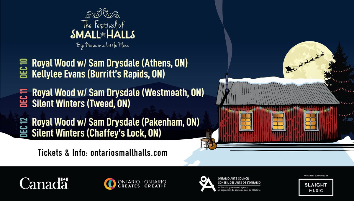 Ontario Festival of Small Halls tweet media