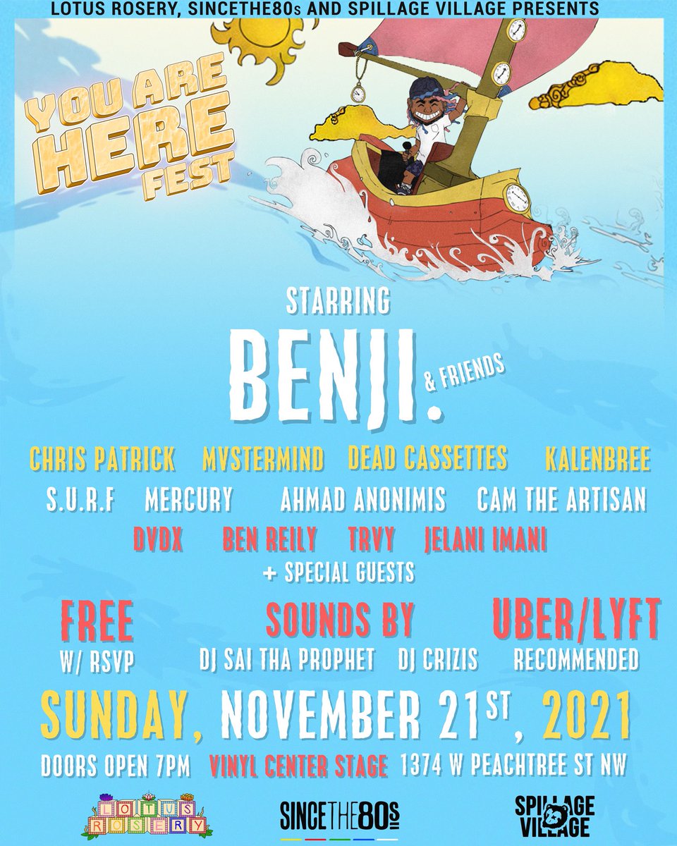 avatarbenji's tweet photo. ALREADY 60% FULL ON RSVPs IN 3 DAYS! DONT MISS YOUR CHANCE RSVP NOW BEFORE ITS TOO LATE! WE GOING UP IN ATLANTA ON THE 21st!! ➡️ https://t.co/0uEp1F9IDR https://t.co/6lZ2lNWBXA