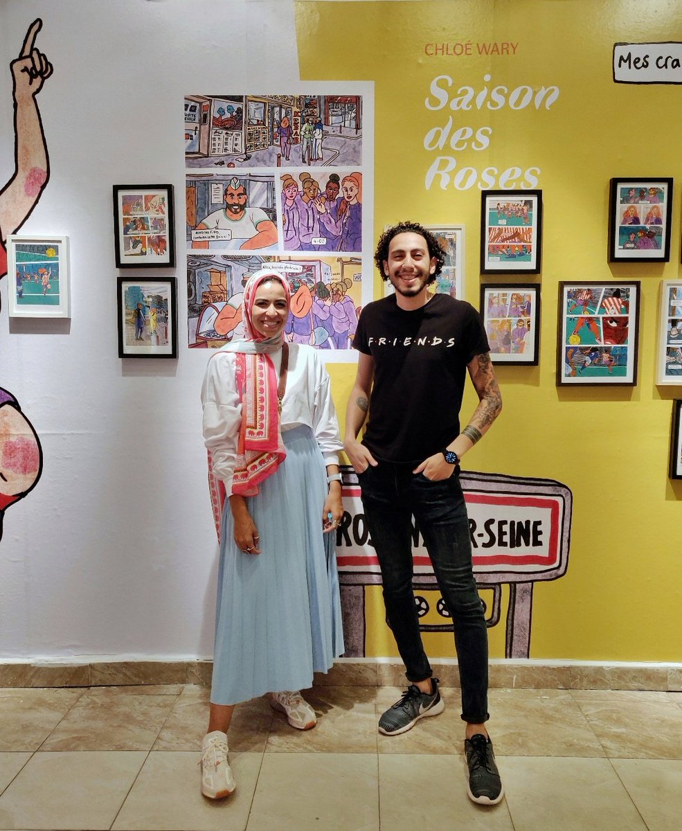 AntwanSherif's tweet photo. I always enjoy my time at #CairoComix ๐
I've volunteered in the 2nd and 3rd runs of the festival and here we come to the 6th ๐
There I've met a lot of talented artists from the region, made good friendships and got myself some very cool comic books and posters.
#cairocomix6 https://t.co/LmAzYhmgJZ