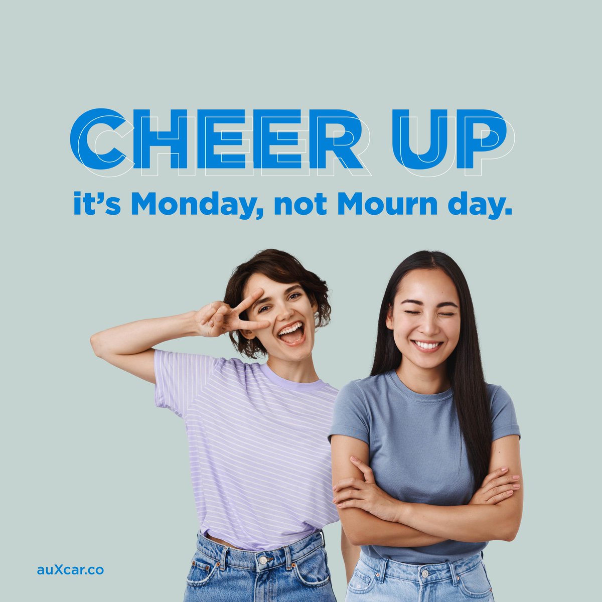 auxcarco's tweet photo. If you’ve been following us, you already know that there’s no sad Monday with us. So, cheer up! #auxcar #Mondayvibes https://t.co/YtOzv7VywZ