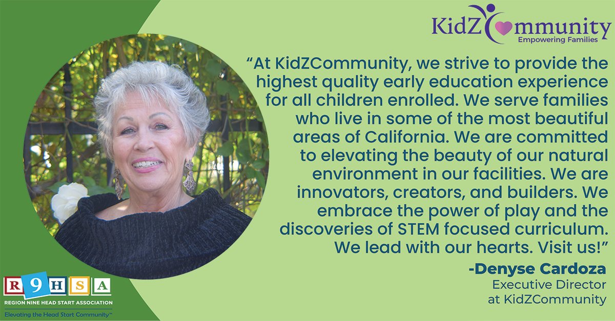 Region9HS's tweet photo. Today we're celebrating Denyse Cardoza. Please join us in celebrating Denyse and all the work she does for her Head Start Community. In the comments below, please share with us how you elevate your own Head Start Community.
#Membershipmondays #Headstart #elevatingheadstart https://t.co/W6cEPh6Pjn