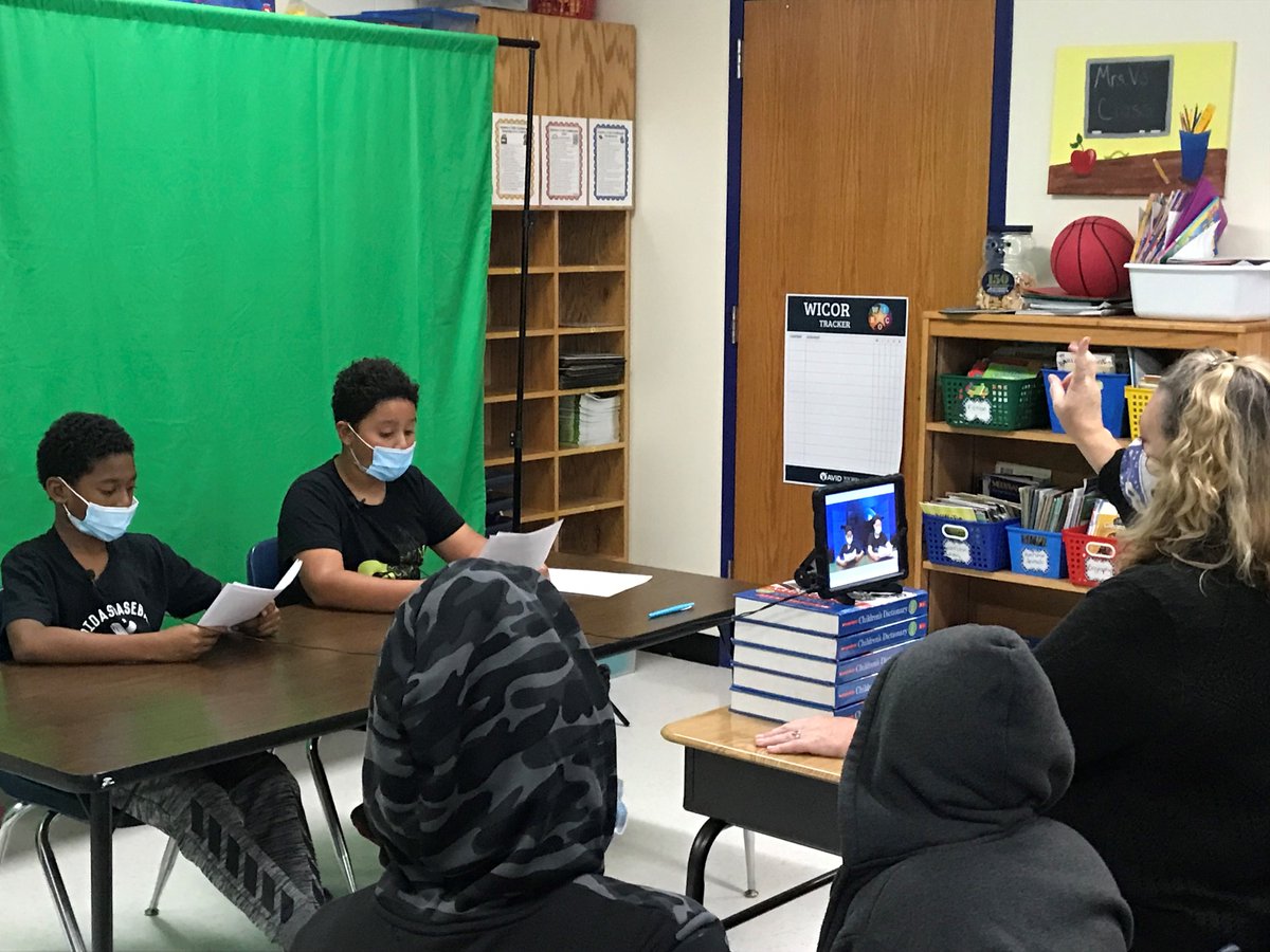 Adams Elementary School STEALTH students are bringing all of the breaking news updates to their school community each week from the Broadcasting Club! Students write, film &amp; edit each of the stories featured each week in the school news. #STEALTHMode