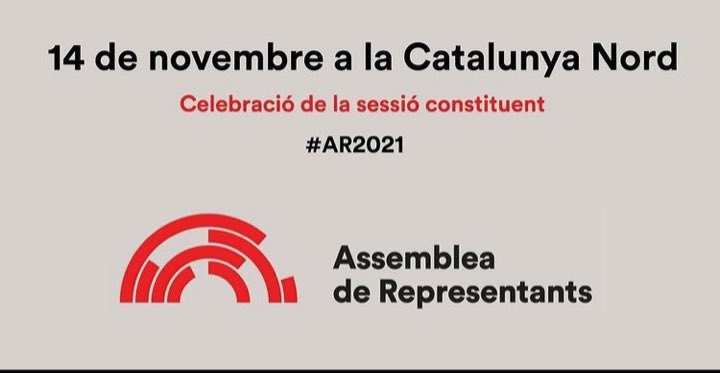 Sessió constituent de l'#AR2021!

🗣️Els 121 representants escollits assistiran al Ple institucional:

📆Diumenge 14/11
⌚️11h
▶️ Ho podreu seguir al canal de YT del Consell

#PreparemNos

Entre tots els candidats hi ha la nostra companya <a href="/9Balas9/">Jbalas99 🔇</a> 

Molta sort i encerts a tots!