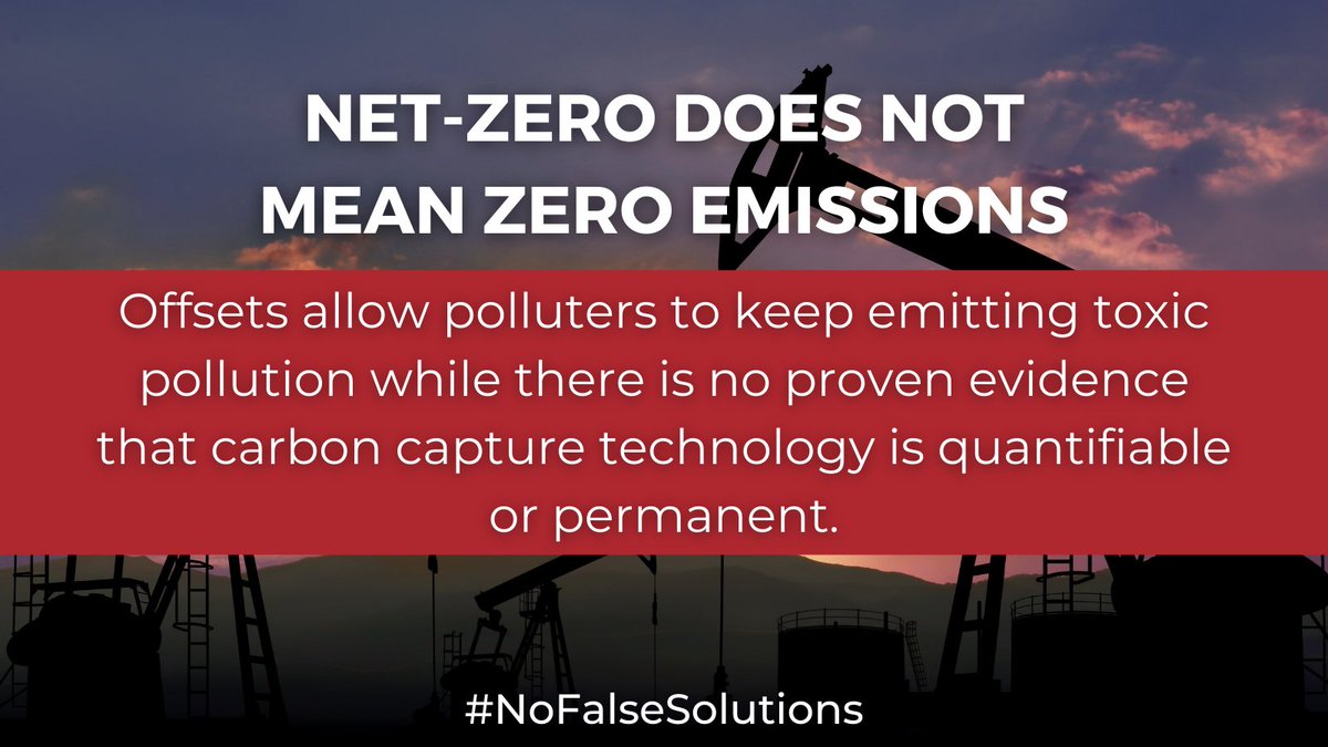 SharonKyle00's tweet photo. RT ninaturner: RT @ThisIsZeroHour: Once released, carbon stays in our oceans, atmosphere, and soil, and no amount of forest credits can “offset” it. Learn more about false solutions. #OffsetsOffTheTable https://t.co/CrHppMiIsZ https://t.co/mqNFZlkXyy
