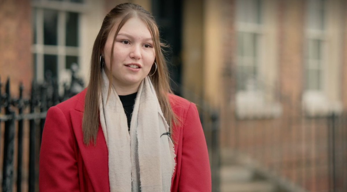 TCAwisbech's tweet photo. One of our sixth form students has featured in a special film about the Fens at COP26. Working with @AnglianWater she spoke about ambition and hope. 
#COP26Glasgow #TCA #Fens 
https://t.co/z2pDYySENu https://t.co/ECyEIJFD1Y