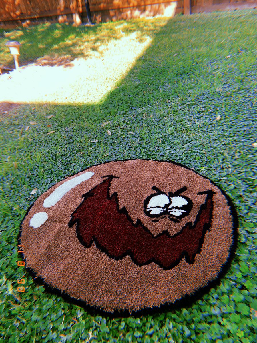 melll562's tweet photo. dirty bubble rug 😈 made by me https://t.co/DbR4yNNjmX
