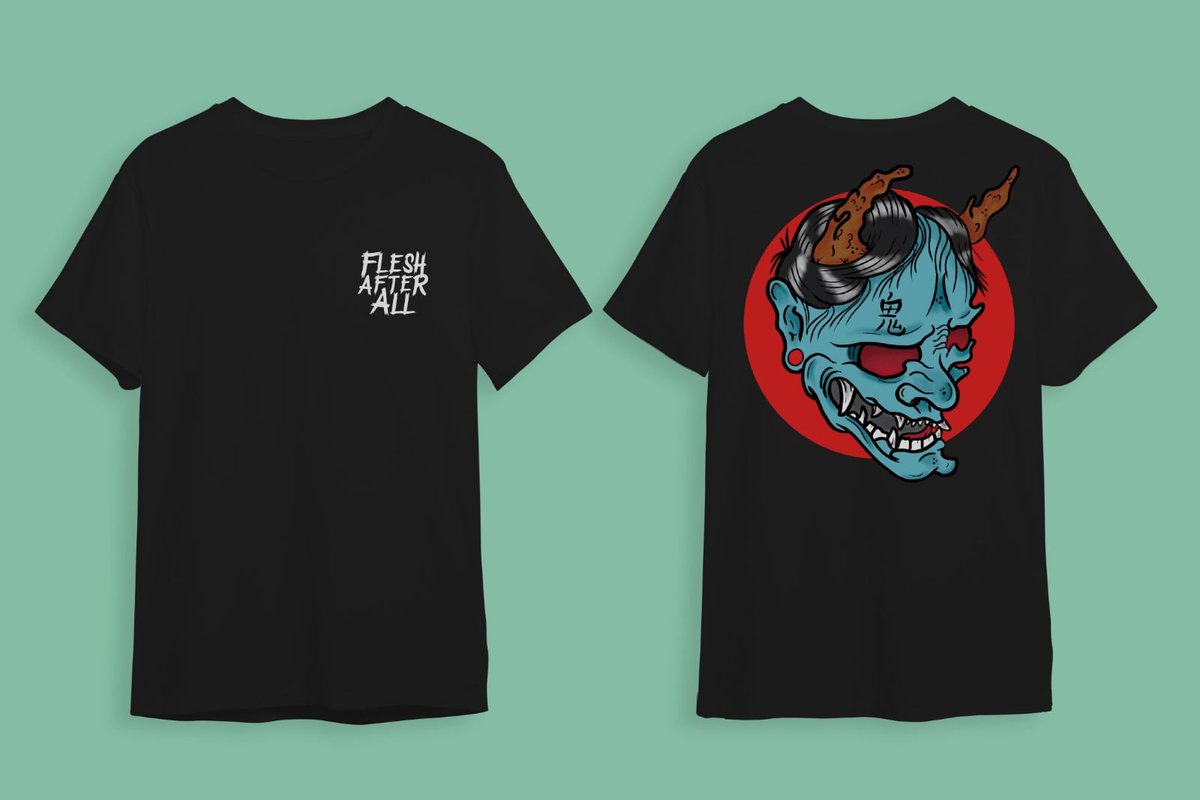 R_FleshAfterAll's tweet photo. ¡Buenas a todos! 

Me llaman Flesh, me dedico a los tatuajes y estoy creando mi propia marca. 

He sacado esta nueva camiseta por 15€(+ gastos de envío). Si os gusta y queréis una podéis hablarme por MD 📩 y os tomo nota. Hehe

¡Y aunque sea con un RT me ayudáis mucho! ¡Gracias! https://t.co/FRb0B79wpi