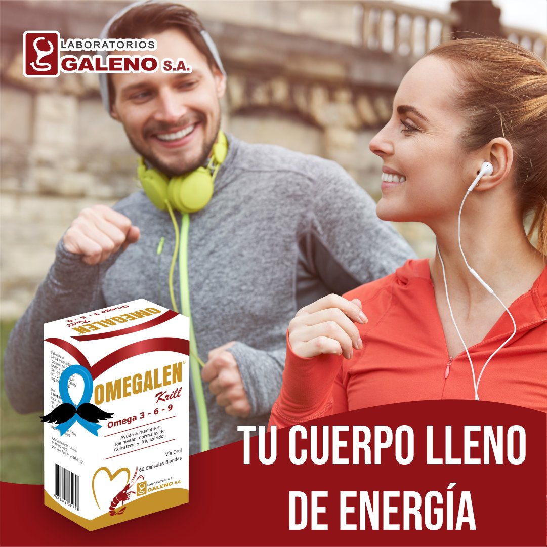 LabGalenoPy's tweet image. 🤩Omegalen krill es una fuente de fosfolípidos.

🙌🏻Los fosfolípidos estimulan la síntesis de la acetilcolina que
desencadena la liberación de los neurotransmisores en
el cerebro, mejorando así el rendimiento físico por la
reducción del estrés.

#omegalenkrill #omegas #ejercicio