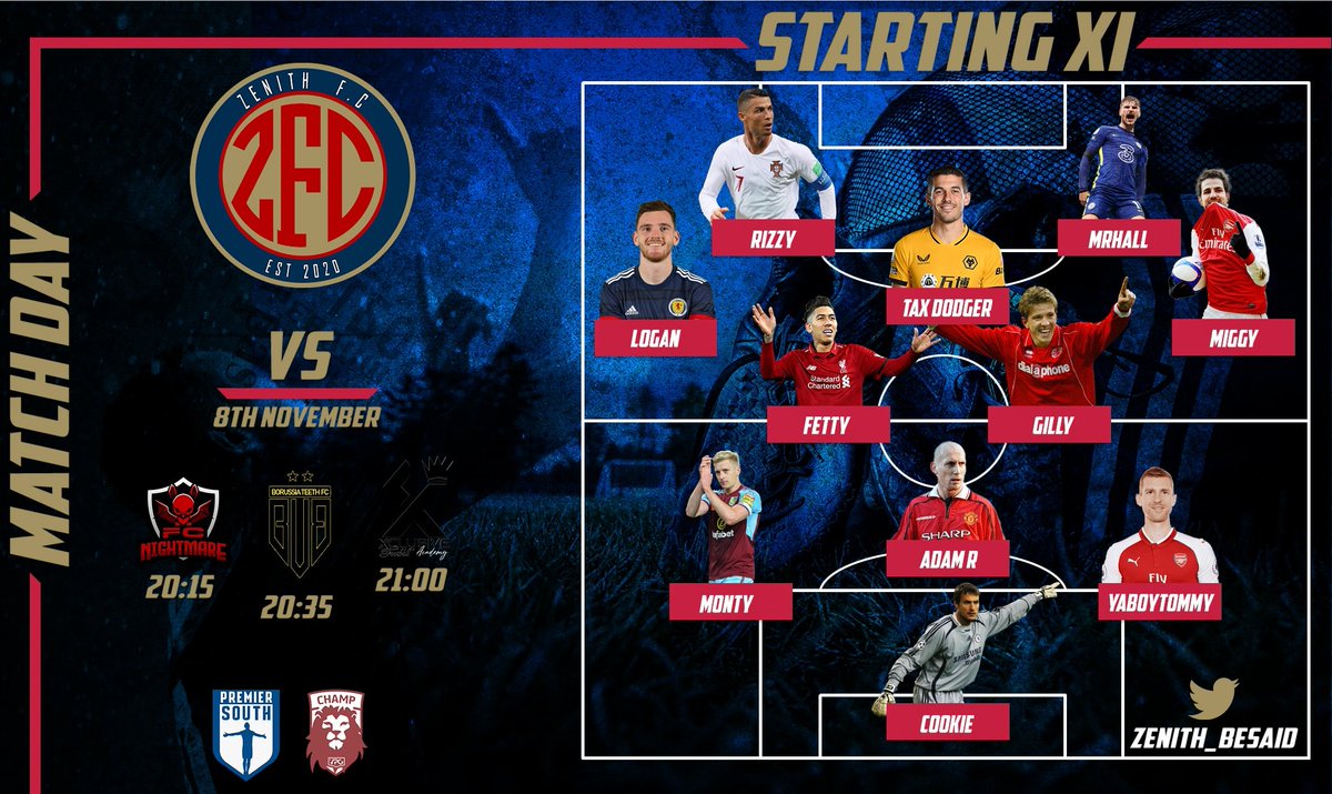 Zenith_Besaid's tweet photo. Tonights line ups, looking to build on some top momentum following last week.

Tonights debut player Adam R coming in immediately to do some damage. Lets smash it! https://t.co/JgmrmUSRVS