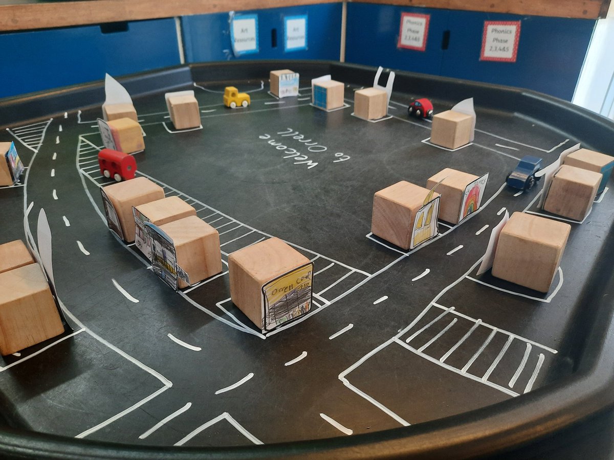 OSJ_MrsSmith's tweet photo. We finished our geography work on our local area today in @OSJ_Y1A by making a 3D map of Orrell 🧭 https://t.co/ktN2lo3fgV