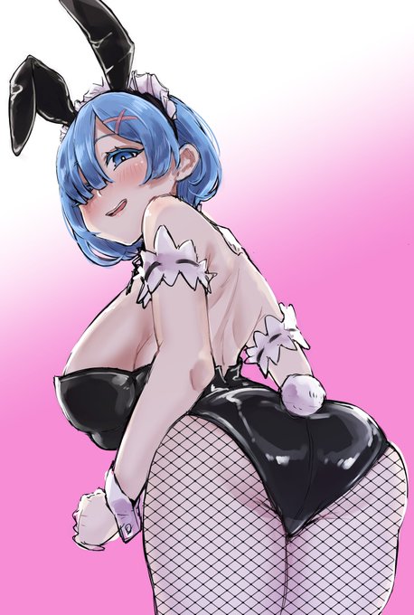 プライズのバニーレムがえっちだったの絵 