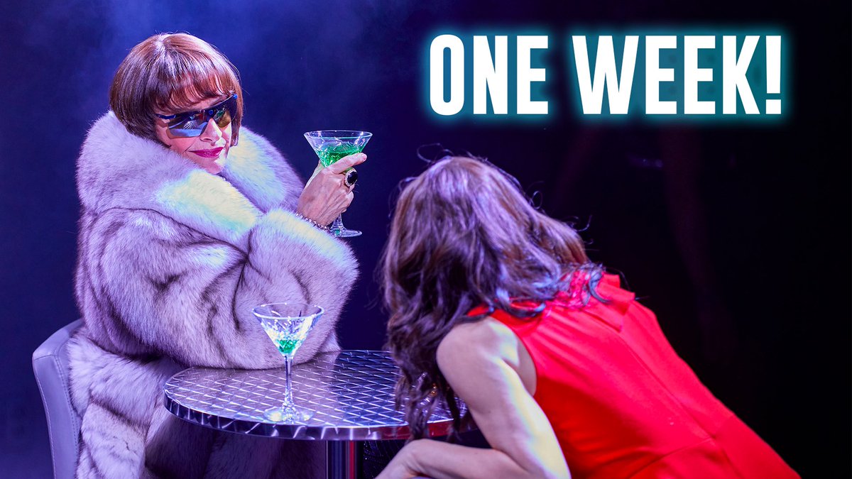 CompanyBway's tweet photo. One week until Company is BACK ON BROADWAY! We’ll drink to that! 🍸#CompanyBroadway https://t.co/gzSeyUKCmG