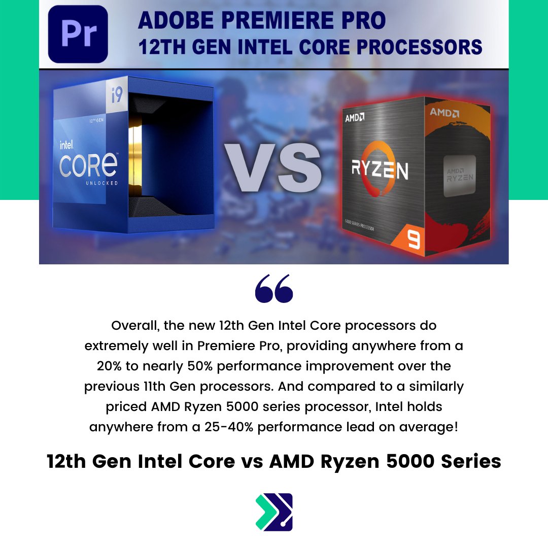 PugetSystems's tweet image. Are the #12thGenIntelCore Processors Good for @AdobeVideo #PremierePro?
hubs.ly/H0-NZGf0