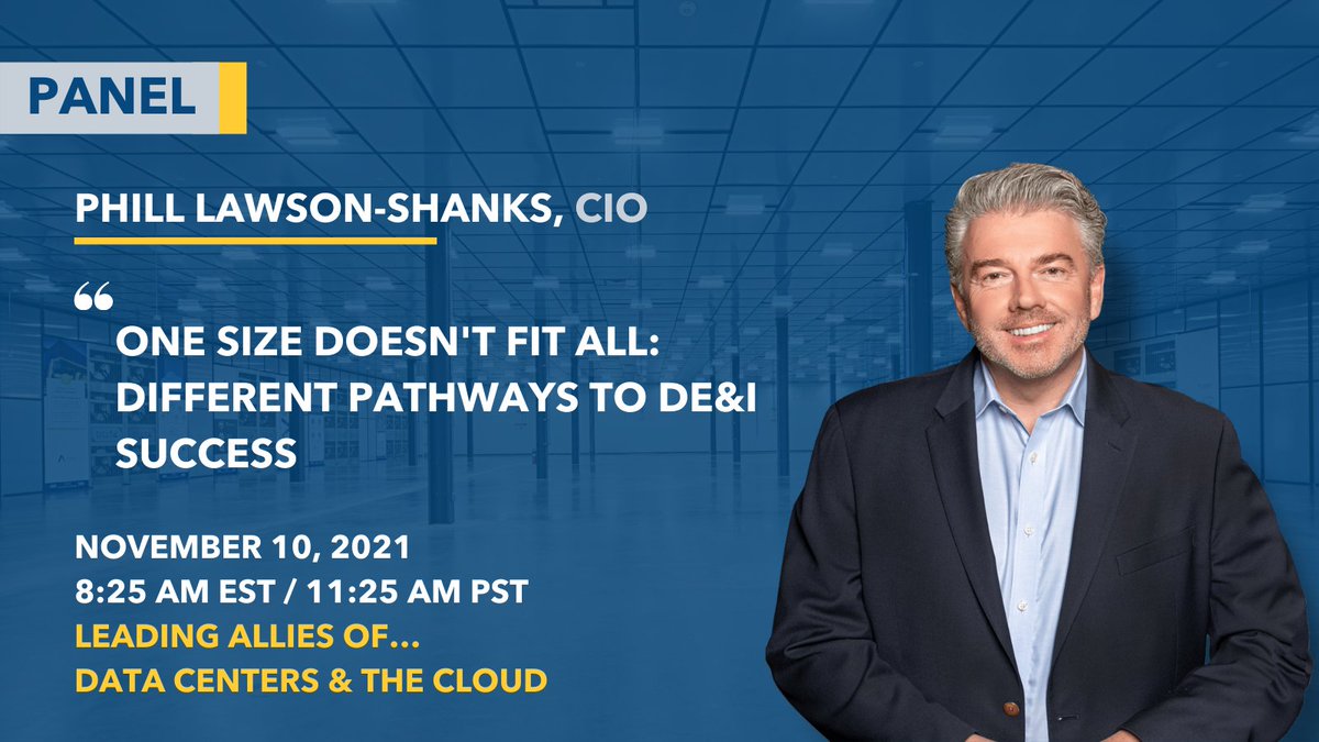 aligneddc's tweet image. #Aligned CIO @Plawsonshanks set to join the Leading Allies of...Data Centers &amp;amp; The Cloud virtual summit on 11/10. Registration is free, or with a donation to support @GirlsWhoCode.  Info at LeadingAlliesOf.com.