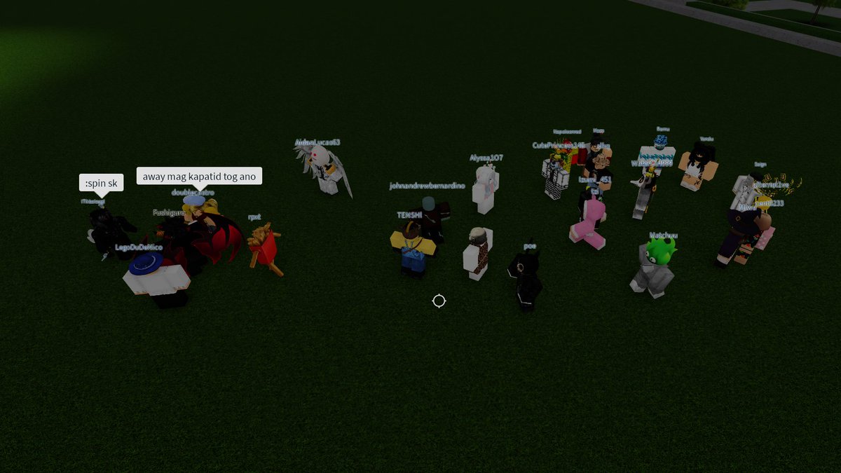 pmarblx's tweet photo. November 1, 2021, PHT. 

(1/2) PMA ROBLOX Halloween Party 2021! Due to roblox being down for a few days, the halloween party had been moved and for a short notice, a sum of 44 attendees throughout the event had come. Playing games, enhancing fellowship and had a blast! https://t.co/sBNTgqoqF9