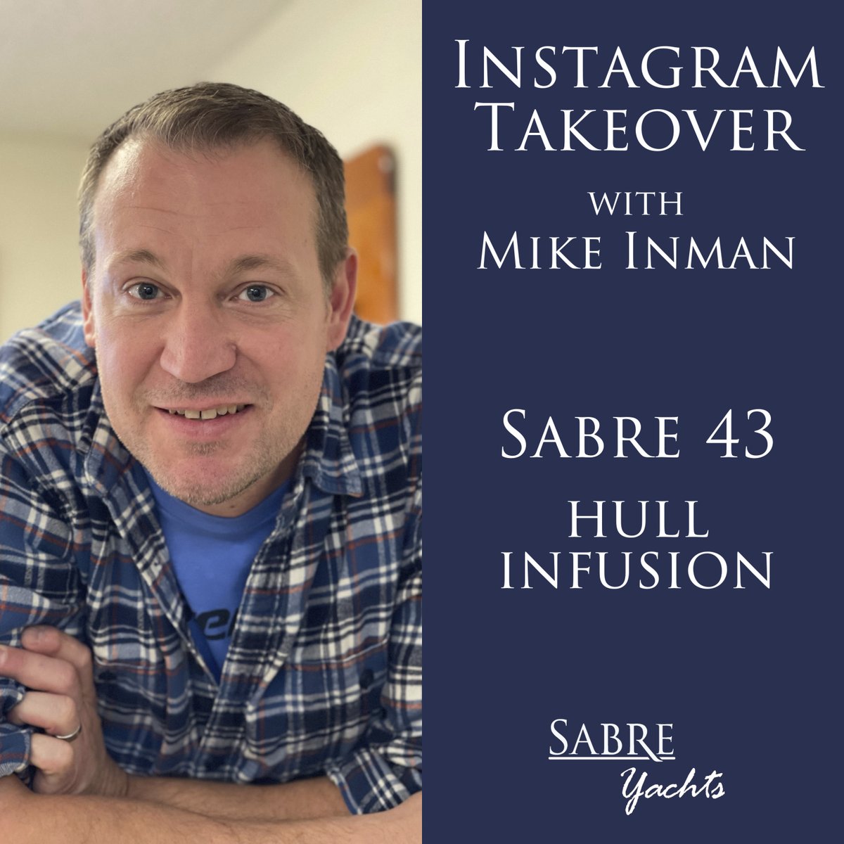 Sabreyachts's tweet photo. Lamination Supervisor, Mike Inman, will "take over" Sabre Yachts' Instagram on Nov. 11 & 12 to cover the very first Sabre 43 hull infusion! Be sure to follow @sabreyachts on IG for all the updates.
#takeover #sabre43 #mainetradition #instagram #sabreyachts #sabrefamily #maine https://t.co/5JlcrVUC9l