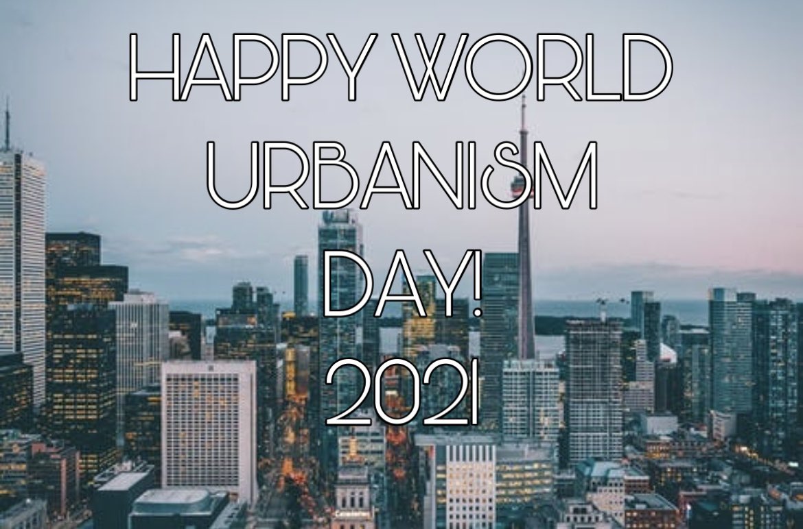 Today is World Urbanism day. This is a time where we thank the great minds who created our cities and made them comfortable for us. This year, due to COP26 currently taking place, it is important to take this time to consider and reflect on how we can make cities greener for all!